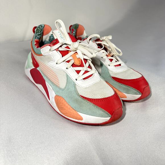 Puma RS-X Flower Aura Child Size 3C  Athletic Sneaker Running Training Shoes - Picture 1 of 10